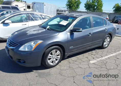 2010 Nissan Altima Hybrid из США, поврежденный, VIN 1N4CL2AP9AC108098